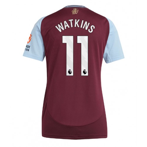 Dámy Fotbalový dres Aston Villa Ollie Watkins #11 2024-25 Domácí Krátký Rukáv